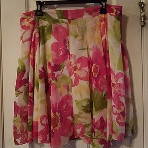 Josephine size 14 floral skirt